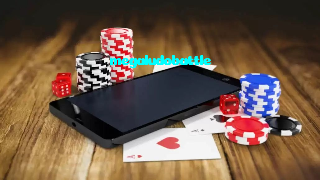 megaludobattle casino presented on mobile device in Pakistan with slots and live games